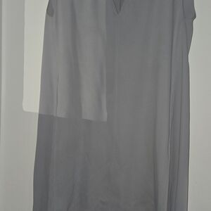 RACHEL Rachel Roy Gray Dress with Black Accents